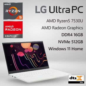 [오늘출발] LG전자 2023 울트라PC 15UD40R-GX56K [프리미엄패키지], WIN11 Home, 16GB, 512GB, 라이젠5, W