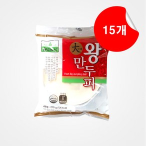 [칠갑농산] 대왕 생만두피 270g x 15개