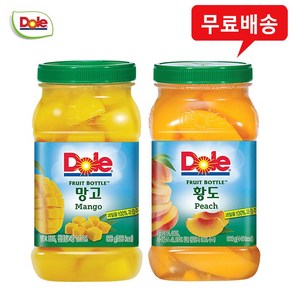 Dole 돌 후룻바틀 망고1개+황도1개, 1세트