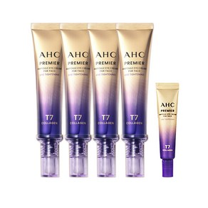 2025 최신상 AHC 아이크림 시즌13 프리미어 앰플 포 페이스 라인 타이트닝 40ml 4개+12ml 1개