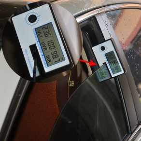 적외선 투과 필름 테스터 자외선 UV 측정기 태양광 차단율 테스터기, 1개