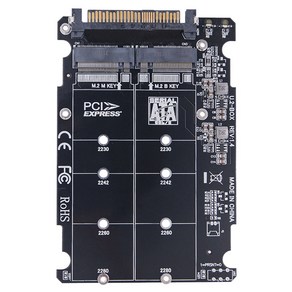 케이스 포함 어댑터 컨버터 M.2 SSD-U.2 카드 NVMe SATA-Bus NGFF SSD-PCI-e U.2 PC-E3.0X4 PCIe