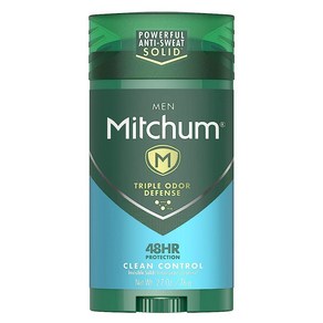 Mitchum Deodoant Stick 미첨 남성 데오드란트 롤온 스틱 76g, 1개