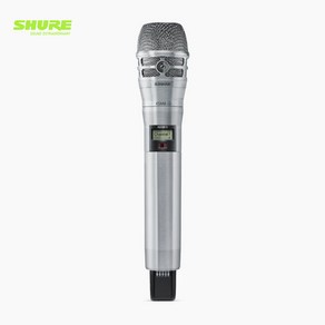 SHURE 슈어 ADX2FD/K8N ADX2FD/KSM8N Axient Digital 주파수 다이버시티 무선 핸드마이크 핸드헬드 송신기