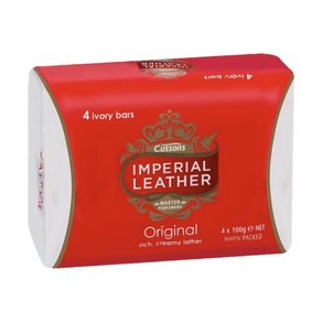 쿠손스 임페리얼 레더 비누 Cussons Impeial Leathe Ba Soap, 400g