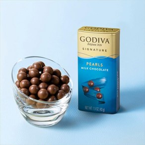 GODIVA 일본직구 초콜릿 기프트 캔디 고디바 펄 밀크, 43g, 1개