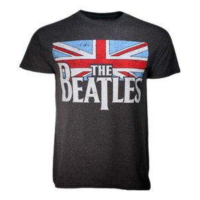 ROCKPANDA The Beatles 반팔티 Distressed British Flag