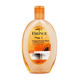 Eskinol Papaya Smooth White Facial Deep Cleanse 에스키놀 파파야 페이셜 클렌저, 1개, 225ml