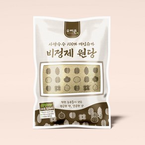 우리존 비정제 사탕수수당, 10kg, 1개