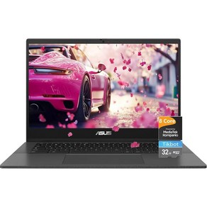 ASUS 크롬북 노트북 14인치 FHD IPS 디스플레이 - 8코어 미디어텍 콤파니오 520 구글 스쿨 학생 긴 배터리 수명 Wi-Fi 6 USB C 초경량 2024 4GB RAM, 4GB RAM  96GB 저장 공간, 4GB RAM  96GB 저장 공간, 1개