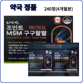 마더스 조인트 MSM 구구팔팔 MSM 1 700mg (HIM), 120정, 2개