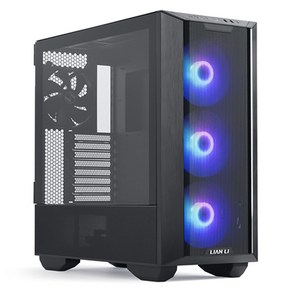 리안리 리안리 LANCOOL III RGB (Black), 컴퓨터케이스 PC본체 (ATX) 미들타워 LANCOOL III RGB 검정, 1