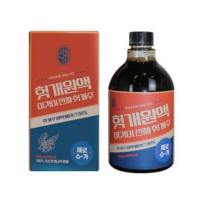 진하리 헛개원액 제로슈가 고농축98%, 1개, 780g