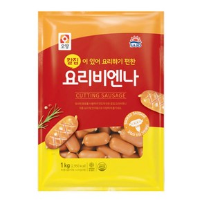 사조오양 칼집 요리비엔나 칼집낸 문어소세지, 6개, 1kg