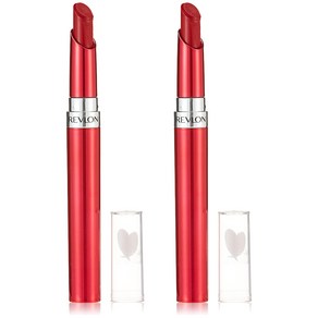 Revlon 레브론 립스틱 루바브 Ulta HD Gel Lipcolo Rhubab 2팩, 2개