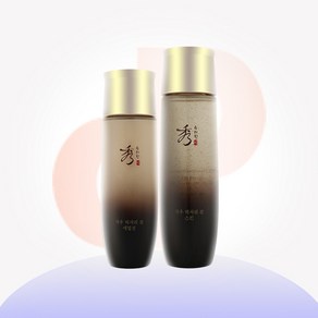 수려한 자우 럭셔리 진 기초 2종(스킨+에멀전), 1세트