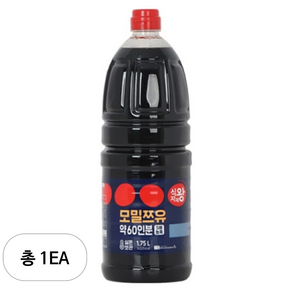 식자재왕 모밀쯔유, 1.75L, 1개