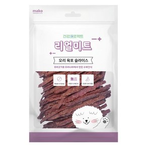 리얼미트 오리육포슬라이스 400g