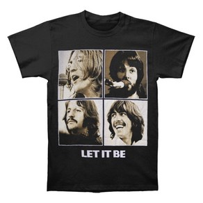 ROCKPANDA The Beatles Let It Be Sepia Retail 반팔티