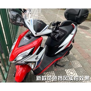 혼다 엘리트 너클가드 핸들가드 튜닝 HONDA ELITE 튜닝용품, 그린, 1개