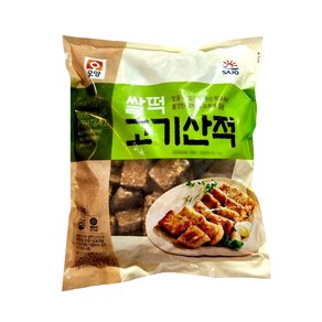 [사조오양]쌀떡 고기산적 1kg, 1개