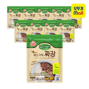 헬로베지 채소가득 짜장 200gx10개, 10개, 200g