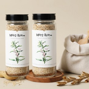 농부창고 [국산100%] 원적외선 저온로스팅 볶은참깨, 150g, 2개