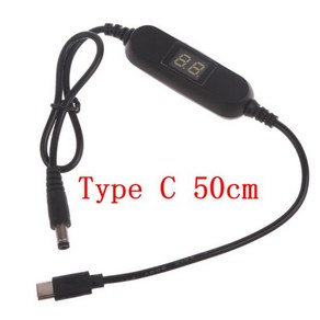 USB 5V ~ .5V 3V 4.5V 6V 9V 2V 조정 가능한 출력 전압 케이블 장난감 시계 등 컨버터 코드, 1개