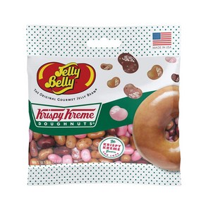 Kispy Keme Doughnuts Jelly Beans Mix by Jelly Bell 크리스피 크림 도넛 젤리빈 믹스 by Jelly Belly - 2.8oz 가방 (1봉, 1개, 79g