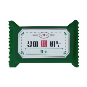 성미 한방 식물성 참숯 때비누, 1개, 170g