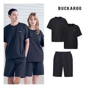 [버커루] BUCKAROO 24SS 남녀공용 여름 우븐 셋업 3종