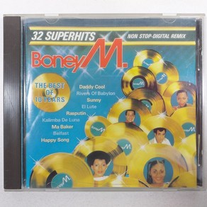 (중고CD) 보니 엠/ BONEY M/ THE BEST OF 10 YEARS/ 32 SUPER HITS/ 음반 새것 MINT/ 유럽반