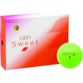 [관부가세포함] Kasco Kia SWEET 골프공 12개(12팩)