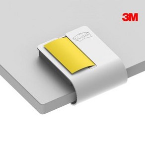 포스트-잇 강한점착용 클립디스펜서 CD654 화이트, 단품