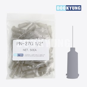 D_니들 주사기 주사 바늘 본드바늘 PN-27G_50개, 50개