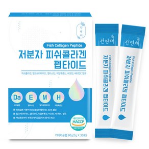 저분자 피쉬콜라겐 펩타이드, 30개, 3g