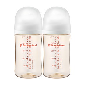 더블하트 모유실감 3세대 PPSU 제뉴인화이트 240ml 트윈팩, 1개