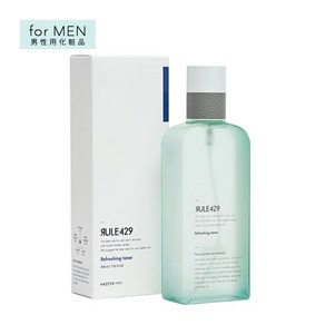 HAZZYS MEN 룰429 리프레싱 토너 200 mL 애프터 쉐이브