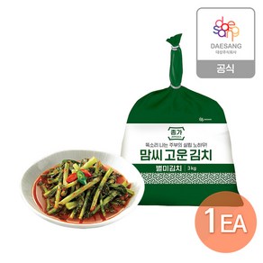 [쇼핑엔티] G 종가 맘씨고운 열무김치 3kg