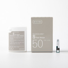 글루코카드 S센서/Glucocard S Test Strips 100T혈당측정지