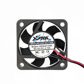 X-PAN DC FAN RDM4010B5 5V 0.16A 40mm*10mm 쿨링팬, 1개