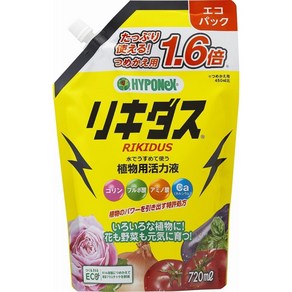 하이포넥스 재팬 리키다스 식물 영양제 식물활력제 리퀴다스, 720ml 에코 팩, 1개