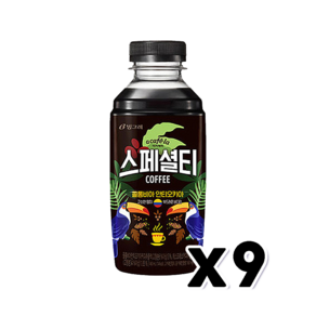 빙그레 아카페라 스페셜티 콜롬비아 페트커피 460ml x 9개