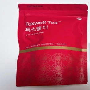 톡스웰 티 Toxwell Tea 30개입 (1개월분) 루이보스 링거루트뿌리 히비스커스, 1개, 1개월분