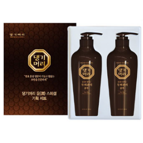 댕기머리 윤 플러스 두피관리 샴푸 500ML 1+1, 2개