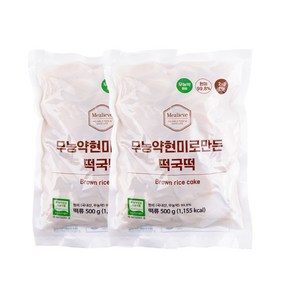 무농약 현미 떡국떡, 2개, 500g