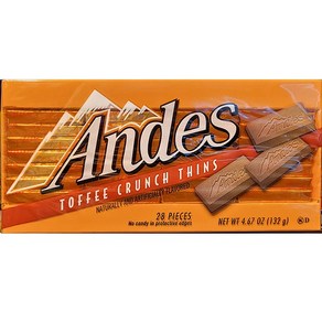 Andes 앤디스 토피 크런치 띤 초콜릿 132g (원산지 : 미국), 1개