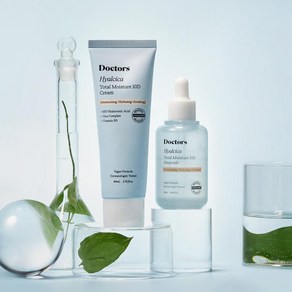 [2종 세트] 테라로직 히알시카 속건조 수분 앰플 50ml + 크림 80ml