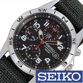 세이코 SEIKO 손목시계 밀리터리 크로노그래프