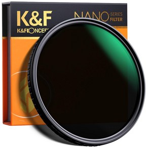 K&F CONCEPT Concept NANO-X Vaiable ND2-ND32 가변필터 8K AGC Glass 52mm, K&F NANO-X ND2-ND32 52mm, 1개